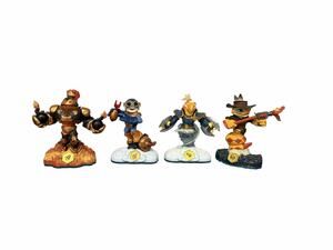 Skylanders Swap Force Game Figures Blast Zone Boom Jet Free Ranger Rattle Snake